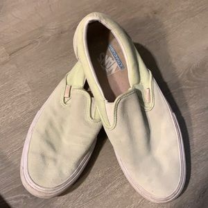 Vans slip on suede pros
